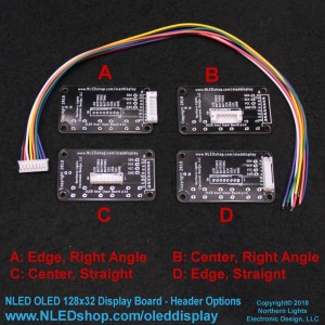 NLED OLED Display Board - PCB Only