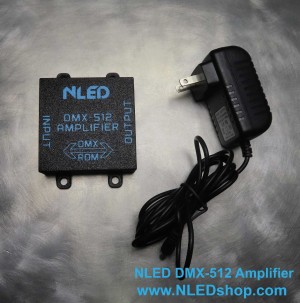 NLED DMX-512 Amplifier - with RJ45 Receptacles
